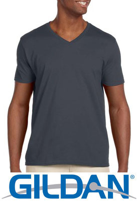 The G64V is a V-Neck version of the very popular G64000 SoftStyle tee.  