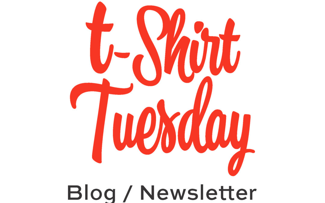 t-Shirt Tuesday Blog / Newsletter Header