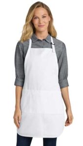 Screen Printable Port Authority® Easy Care Full-Length Apron with Stain Release