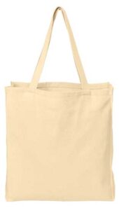 Screen Printable Port Authority® Ideal Twill Over-the-Shoulder Grocery Tote