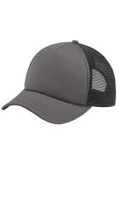 Screen printable Port Authority ® 5-Panel Twill Foam Trucker Cap
