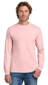 Screen Printable Gildan® Heavy Cotton™ 100% Cotton Long Sleeve T-Shirt