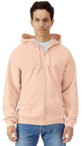 Screen Printable Gildan Softstyle® Midweight Fleece Full-Zip Hooded Sweatshirt